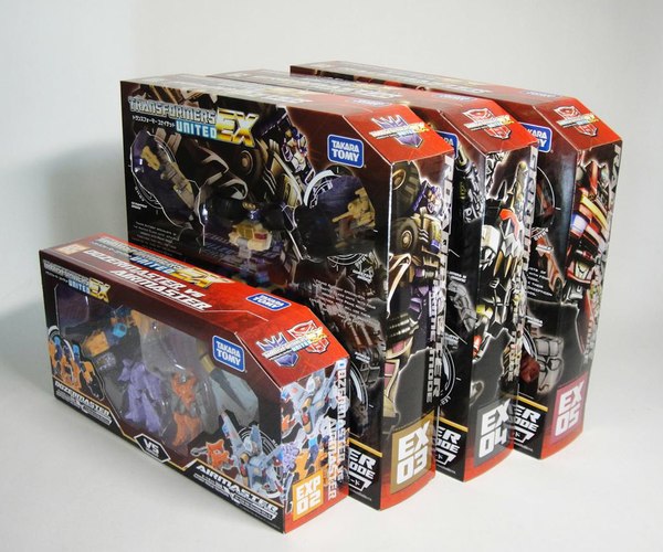 Takara Tomy Transformers United EX Primes Images  Roadmaster, Grimmaster Racemaster  (2 of 7)